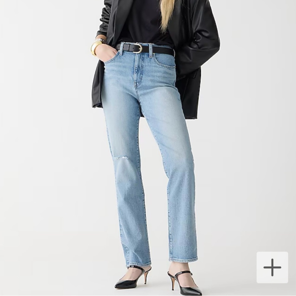 NWT J.Crew Straight Leg Jeans